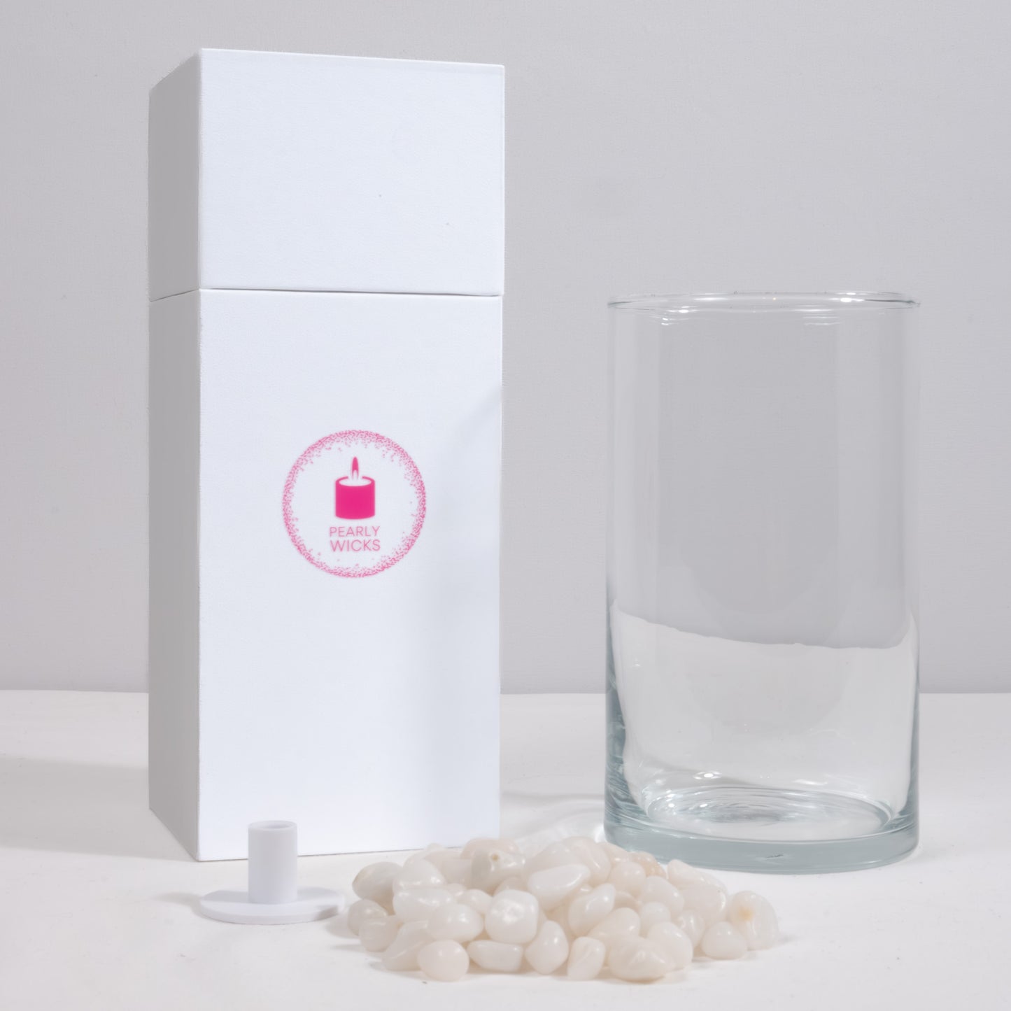 Build Your Own Candle Set - White