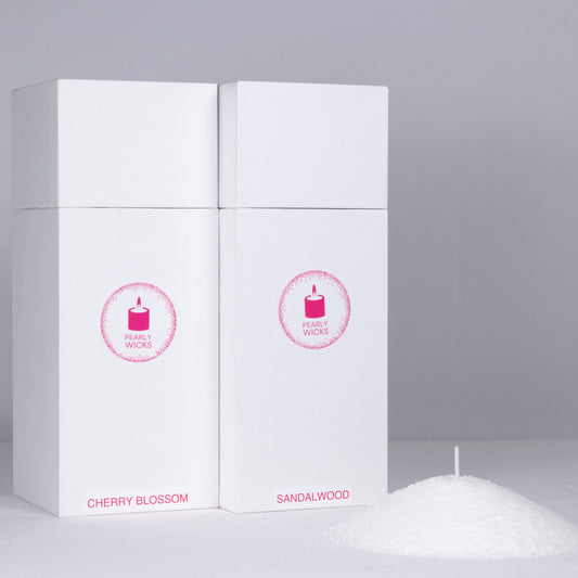 2 Pack - Cherry Blossom and Sandalwood Scented with 60 Wicks